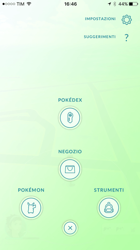 menu PokeBall